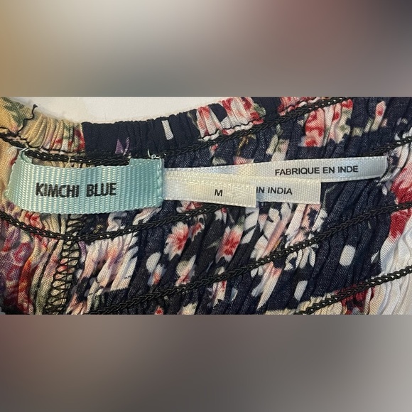 Kimchi Blue Patsy Smocked Patchwork Playsuit - Picture 6 of 7